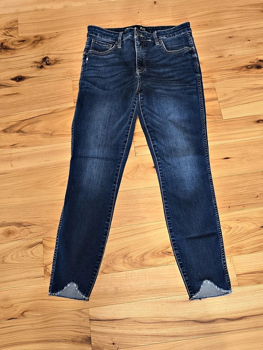 KUT from the Kloth Carlo Ankle Skinny Jeans Skinny Jeans in Blue Waist 6